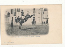 Saumur- Sauteur En Liberté Capriole Cpa Bon Etat - Saumur