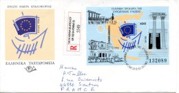 GRECE. BF 11 De 1993 Sur Enveloppe 1er Jour. Présidence Hellénique à L'Union Européenne. - EU-Organe