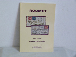 CATALOGUE  DE VENTES SUR OFFRES     "  ROUMET  " - Catalogi Van Veilinghuizen