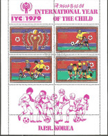 1979 Mi# 1933-1935 Kleinbogen Used - Int’l Year Of The Child (IV): Soccer - Gebruikt