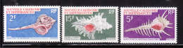 New Caledonia 1969 Seashells Mint - Unused Stamps