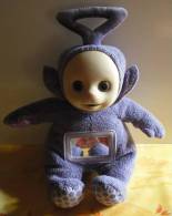 Peluche - Teletubbies Violet - Tinky Winky - 27 Cm - Knuffels