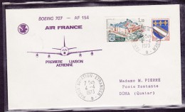 France Aviation - Lettre - Erst- U. Sonderflugbriefe