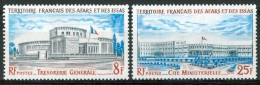 1975 Afars & Issas Government Buildings Set MNH** Nu43 - Ungebraucht