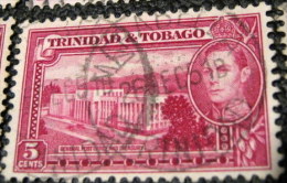 Trinidad And Tobago 1938 General Post Office And Treasury 5c - Used - Trinidad & Tobago (...-1961)