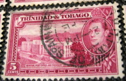 Trinidad And Tobago 1938 General Post Office And Treasury 5c - Used - Trinidad Y Tobago