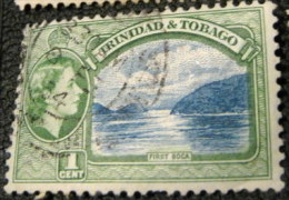Trinidad And Tobago 1953 First Boca 1c - Used - Trinidad & Tobago (...-1961)