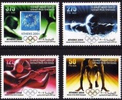 United Arab Emirates 2004 Games Of The XXVIII Olympiad Athens MNH SET UAE - Summer 2004: Athens - Paralympic