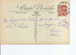 Algérie ( Carte Postale De 1928 De Blida Vers La France à Voir) - Lettres & Documents