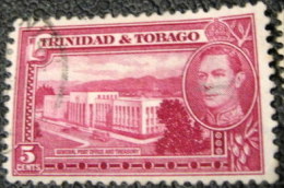 Trinidad And Tobago 1938 General Post Office And Treasury 5c - Used - Trinidad & Tobago (...-1961)