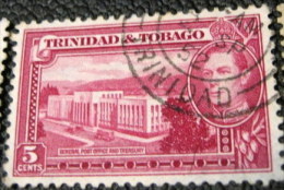 Trinidad And Tobago 1938 General Post Office And Treasury 5c - Used - Trinité & Tobago (...-1961)