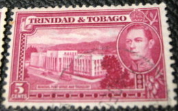 Trinidad And Tobago 1938 General Post Office And Treasury 5c - Used - Trinité & Tobago (...-1961)