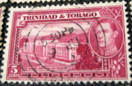 Trinidad And Tobago 1938 General Post Office And Treasury 5c - Used - Trinidad & Tobago (...-1961)