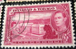 Trinidad And Tobago 1938 General Post Office And Treasury 5c - Used - Trinité & Tobago (...-1961)