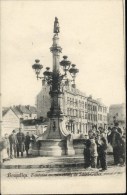 Bruxelles - St Gilles : La Fontaine Monumentale De StGilles - Belle Animation - St-Gilles - St-Gillis