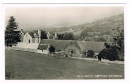 RB 1034 -  1957 Real Photo Postcard - Cleeve Hill Youth Hostel Cheltenham Gloucestershire - Cheltenham