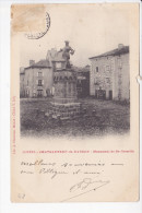 CHATEAUNEUF DE RANDON  (48-Lozère), Monument De DU Guesclin, Ed. A. Planchon, 1903, Lavalette - Chateauneuf De Randon