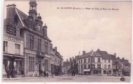 38-LA LOUPE - Hôtel De Ville Et Place Du Marché -ed. J R N - La Loupe