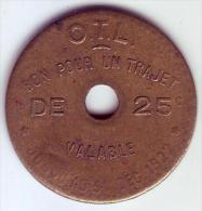 Monnaie De Nécessité - 69 - Lyon - O.T.L - 25c - - Monetary / Of Necessity