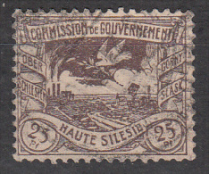 Upper Silesia   Scott No  21     Used    Year 1920 - Slesia