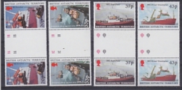 British Antarctic Territory 2000 Survey Ships 4v  Gutter ** Mnh (22151) - Unused Stamps