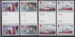 British Antarctic Territory 2000 Survey Ships 4v  Gutter ** Mnh (22151) - Neufs