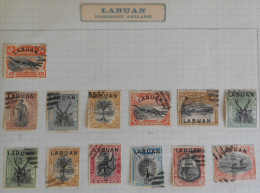 Lot  Timbres MALAISIE - LABUAN -  Certains "Postage Due" - Sonstige & Ohne Zuordnung