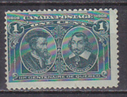 F0164 - CANADA Yv N°86 * - Nuevos