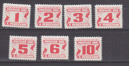 F0900 - CANADA TAXE Yv N°21/27 ** - Portomarken