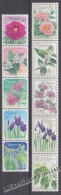 Japan - Japon 2010 Yvert 5005-14, Flowers - MNH - Ungebraucht