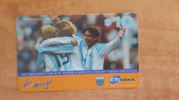 Argentina-amigo-cti Movil-(payler Argentina-uruguay(2004)-used+1card Prepiad Free - Sport