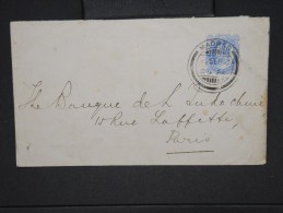 GRANDE -BRETAGNE- INDE - Enveloppe De Madras Pour Paris En 1910  à Voir     P5933 - 1902-11 Roi Edouard VII