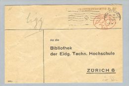 MOTIV Postautomation 1944-08-01 Brief Frei-O # 543 - Frankiermaschinen (FraMA)