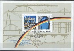 DEUTSCHLAND 1990 Mi-Nr. Block 22 O Used - Aus Abo - 1981-1990