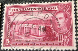 Trinidad And Tobago 1938 General Post Office And Treasury 5c - Used - Trinidad & Tobago (...-1961)