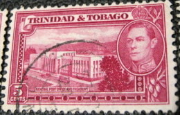 Trinidad And Tobago 1938 General Post Office And Treasury 5c - Used - Trinité & Tobago (...-1961)