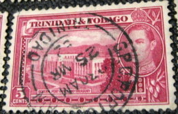 Trinidad And Tobago 1938 General Post Office And Treasury 5c - Used - Trinidad & Tobago (...-1961)