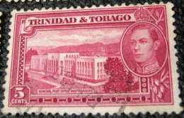 Trinidad And Tobago 1938 General Post Office And Treasury 5c - Used - Trinité & Tobago (...-1961)