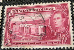 Trinidad And Tobago 1938 General Post Office And Treasury 5c - Used - Trinité & Tobago (...-1961)