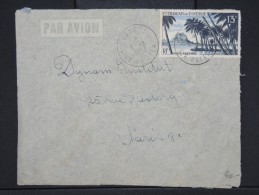 FRANCE-OCEANIE.-Enveloppe De Uturoa   Pour Paris   En 1957     Aff Plaisant     à Voir     P5959 - Cartas & Documentos