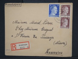 ALLEMAGNE-Enveloppe En Recommandée De Waiblingen Pour La France  Aff Plaisant  Avec Controle         à Voir     P5962 - Covers & Documents