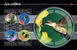 Togo. 2015 Hummingbirds. (211a) - Segler & Kolibris