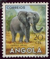 (cl 10 - P25) Angola ** N° 359 (ref. Michel Au Dos) - Eléphant - - Angola