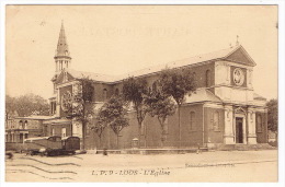 LOOS  L'EGLISE   SCAN VERSO - Loos Les Lille