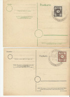 =DP GS *2  MIESSEN  1946 - Postal  Stationery