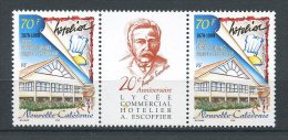 Nlle Calédonie 1999 N° 797/98 **  Neufs = MNH Superbes Lycée Auguste Escoffier - Unused Stamps