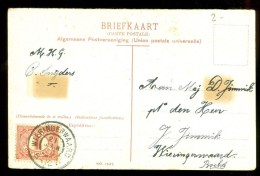 BRIEFKAART Uit 1903 Gelopen Van LOKAAL  WIERINGERWAARD   (9811r) - Lettres & Documents