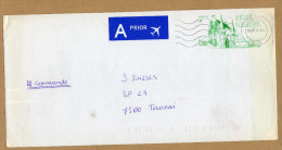 Enveloppe Cover Brief Entier Postal Ninove Prior Theux - Omslagen