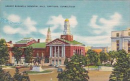 Horace Bushnell Memorial Hall Hartford Connecticut - Hartford