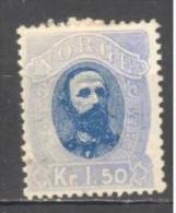Norvége: Yvert N°33*; MH; Voir Le  Scan - Unused Stamps
